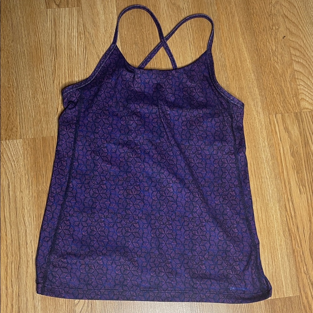 Patagonia Purple Patterned Camisole